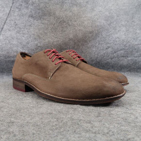 Cole Haan Shoes Mens 9.5 Oxford Classic Leather Plain Toe Professional Formal - Picture 1 of 15